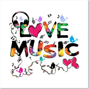 Love MUSIC Posters and Art